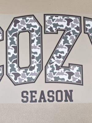 DTF-Cozy Season in Green Camo