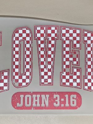 DTF-Loved John 316 Checkered