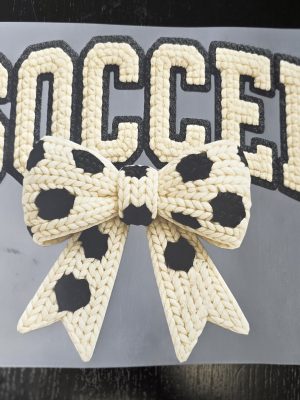 DTF-Soccer in Cream Yarn