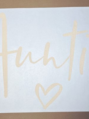 Screenprint- Auntie in Cream