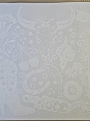 Screenprint-Western Collage